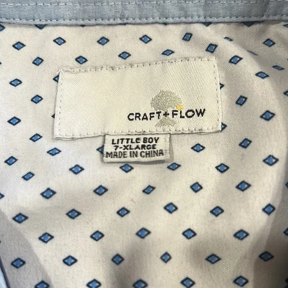 Craft and Flow shirt-size 7  or extra-large little boy - Picture 2 of 8